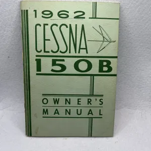 1962 Cessna 150B Pilots Owner Manual